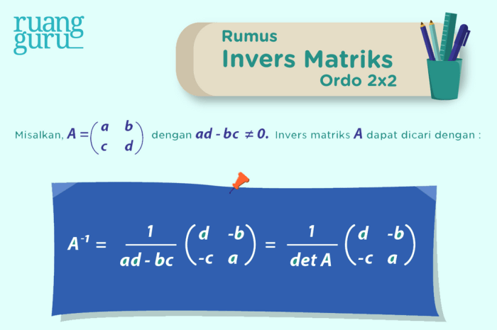 Cara menghitung determinan matriks